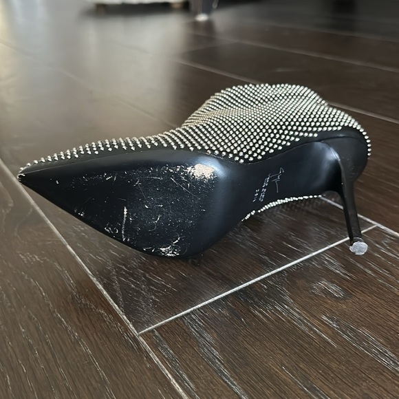 Giuseppe Zanotti Black Studded Booties - Picture 11 of 14
